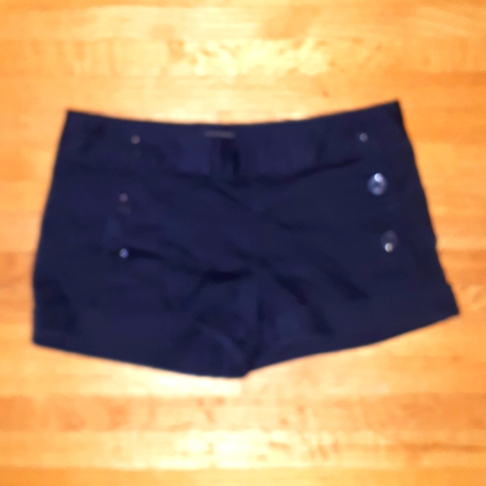 Talula Blue Black Shorts sz 2
